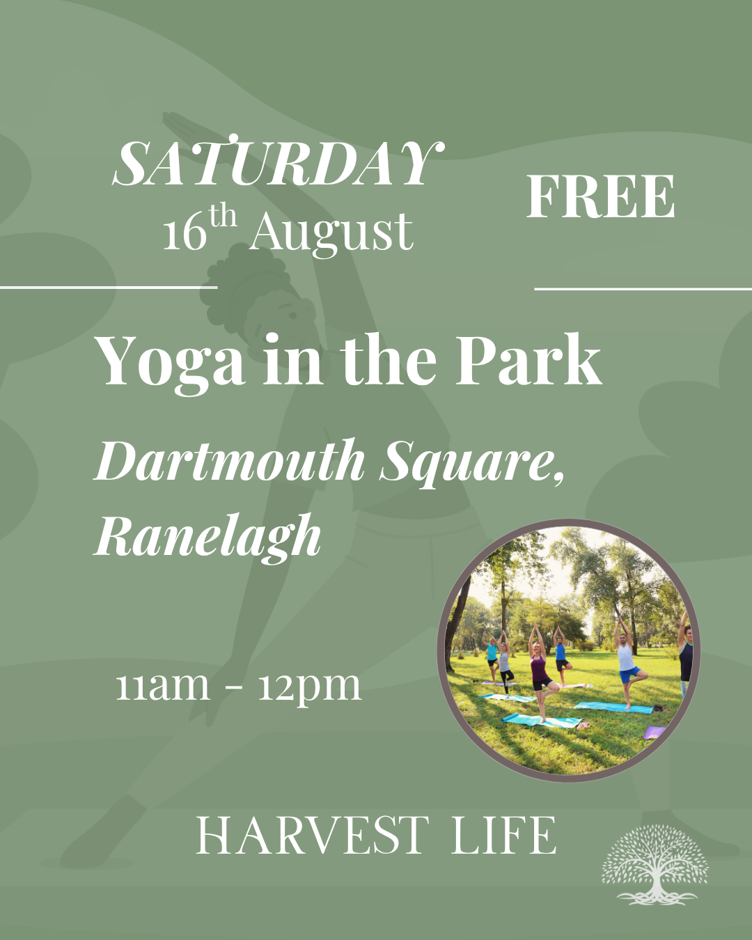 16 Aug Park Yoga